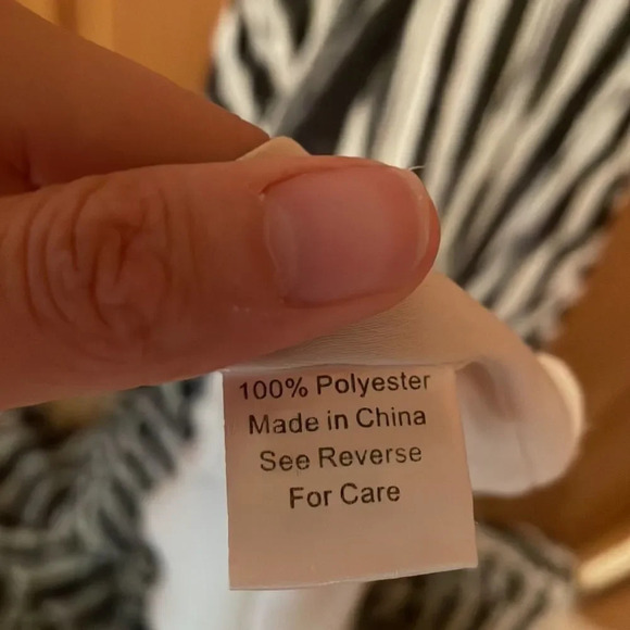 NWOT Parker woman’s long sundress in black and cream. - Picture 9 of 11